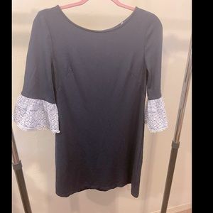 Eliza J navy petite dress